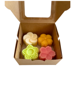 Price Reduced: Large Cherry Blossom Scented Natural Rapeseed Wax Melt (Pack of 4)
