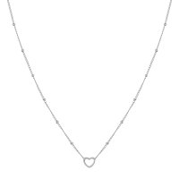 NECKLACE SHARE OPEN HEART
