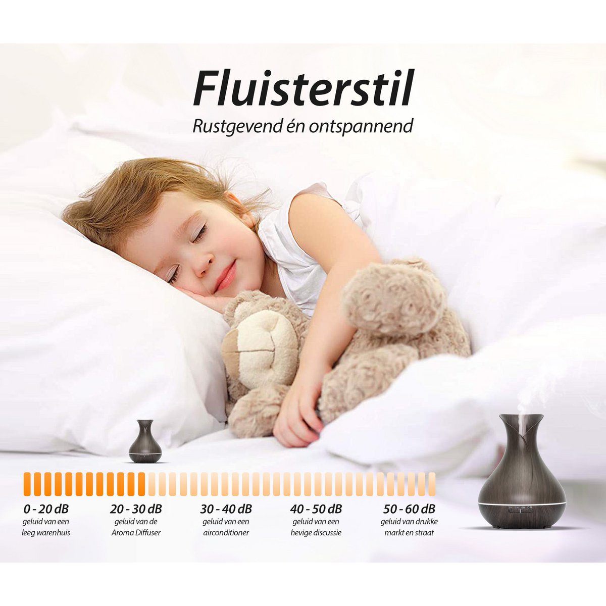 Vitality Pro - Dunkles Holz - Aroma Diffusor