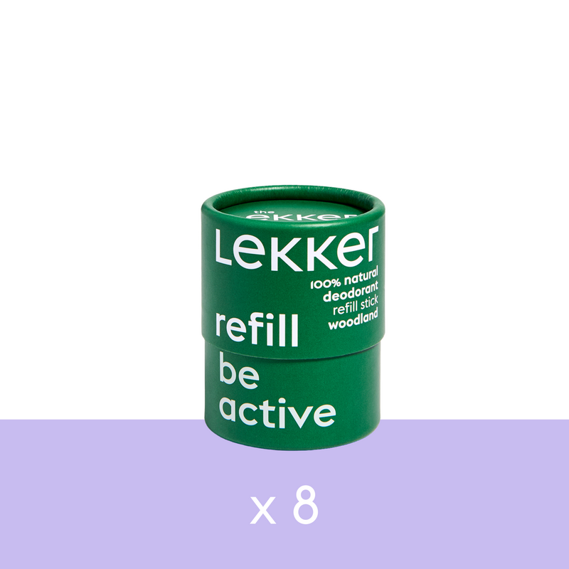 Deodorant refill - be active (x8)