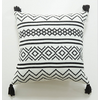 Cushion cover Tassel Geometric