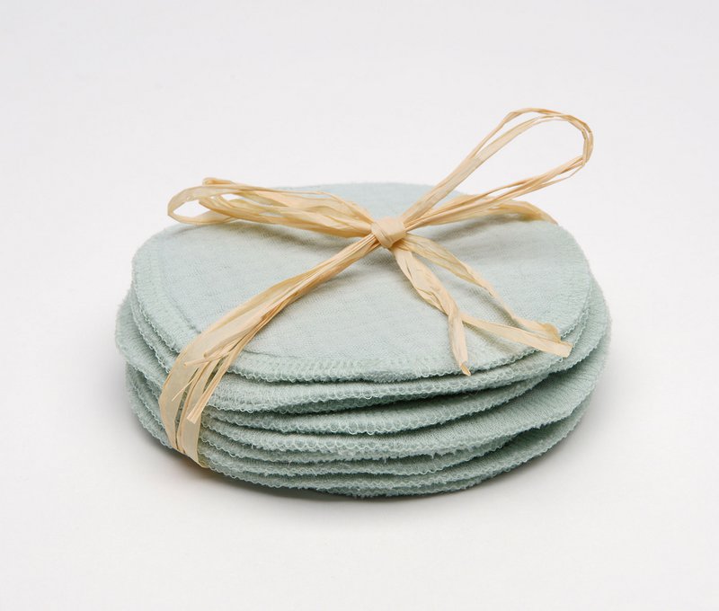 Muslin make-up removal pads (set of 10)
