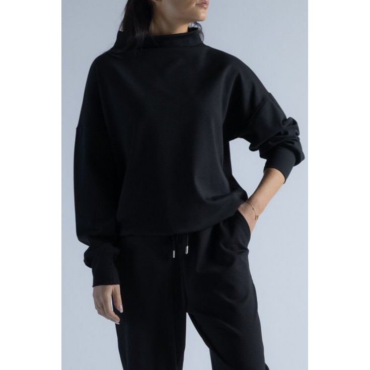 Lounge by Luin Bluse, sort