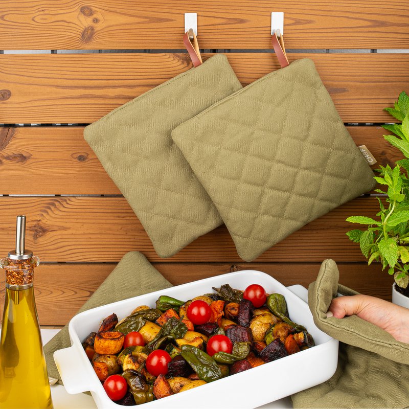 CH&F Pannenlap BBQ med lomme | 20x20 cm