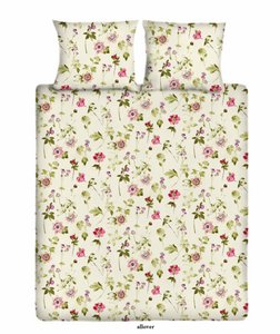 100% Cotton Duvet Cover - Flowers All-Over
