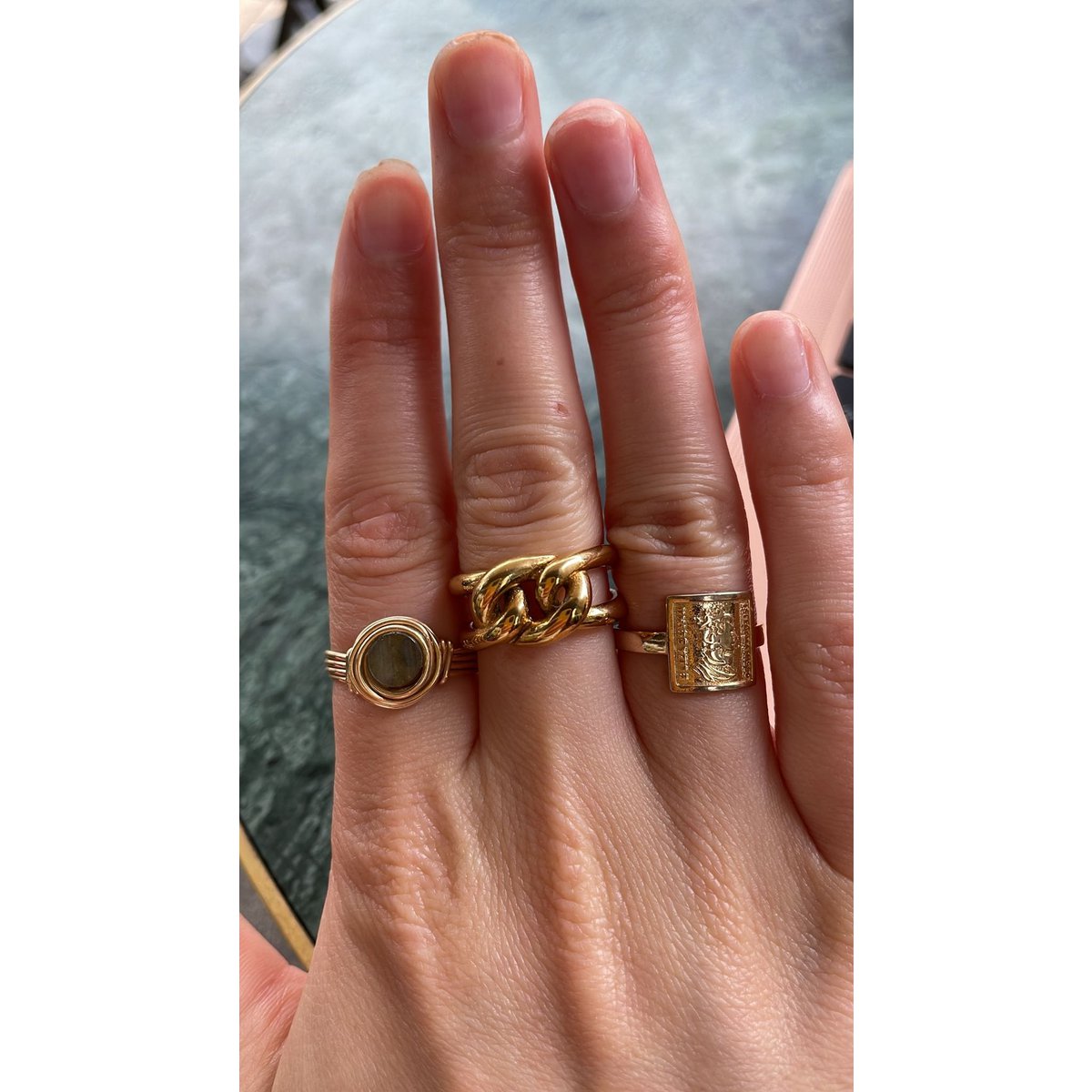 Bailey - Anello con nodo intrecciato