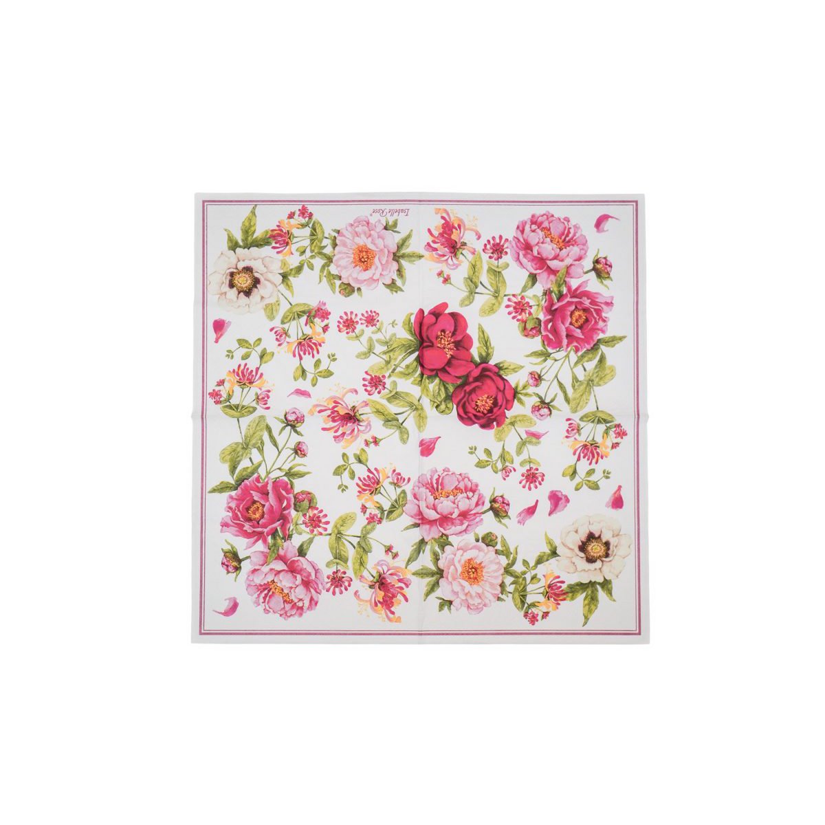 Tovaglioli di carta Peonia 20 pz Isabelle Rose