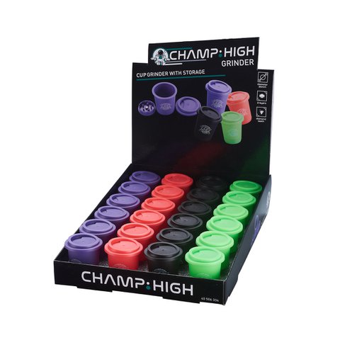 Display 24 x spice mills - 30mm - Trash can