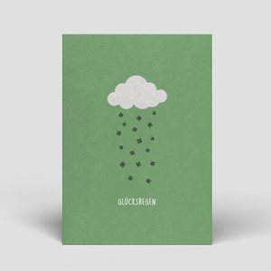 Ansichtkaart - Regen van geluk - nr. 106