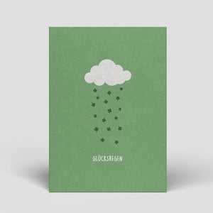 Ansichtkaart - Regen van geluk - nr. 106