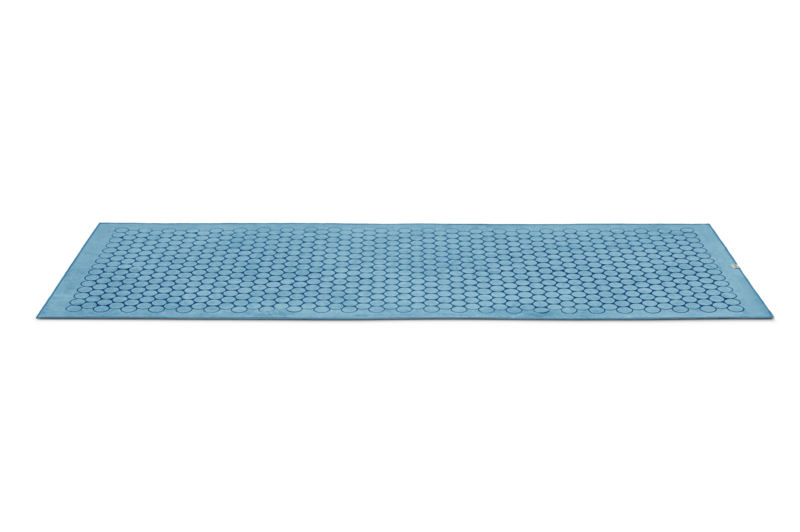 Gecko Touch Yoga håndklæde - Ocean Blue