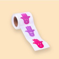 Stickers on a roll - Lucky Hands