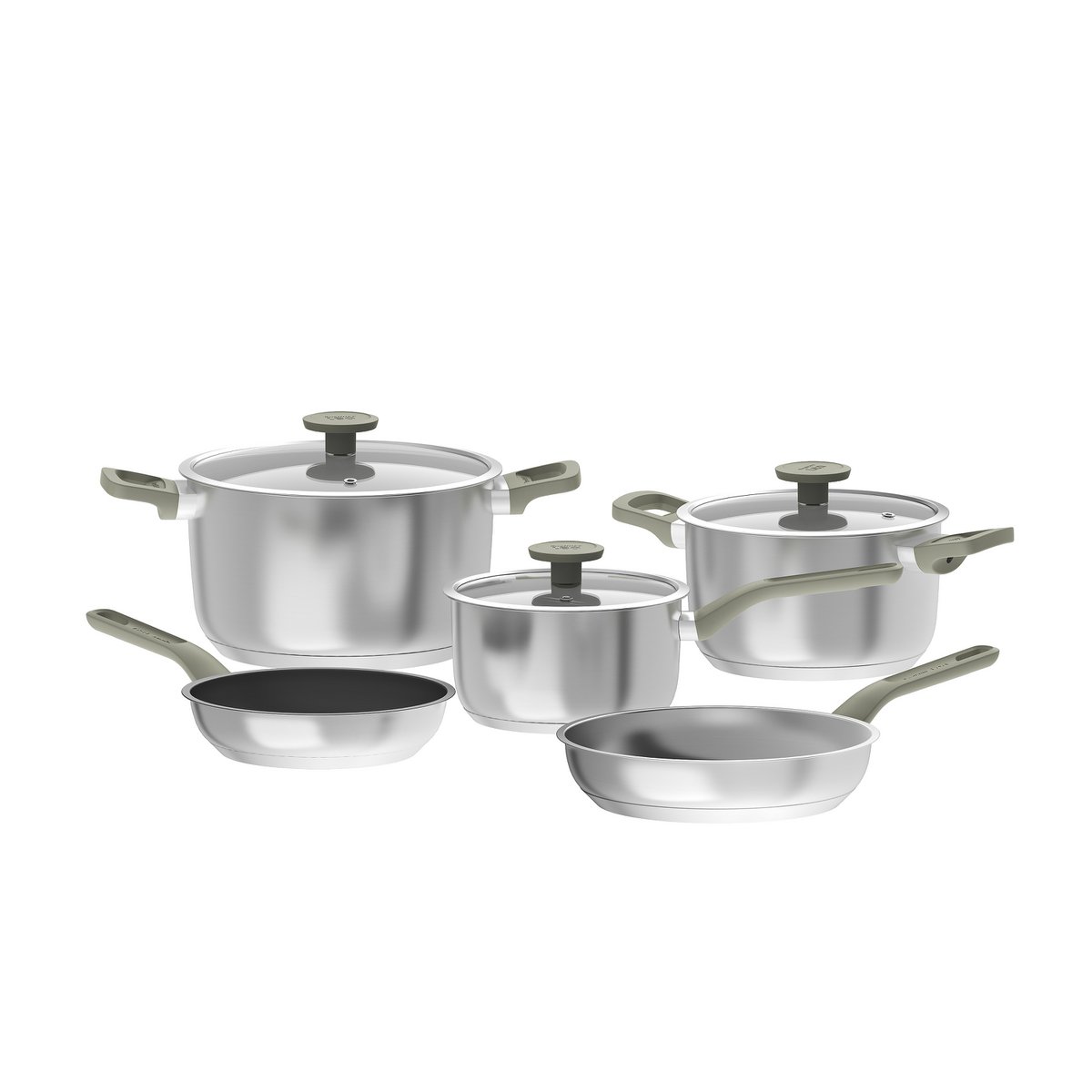 LEO 8-piece cooking pot set Bolt