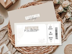 Gutschein-Karte "Abendessen"