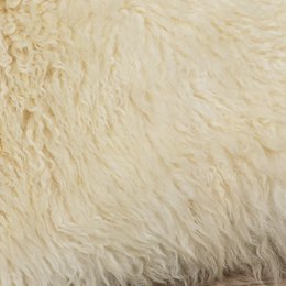 WOOOL Sheepskin - Classic White CURLY