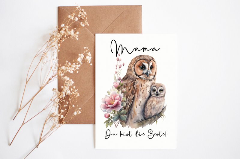 Mors Dag Postkort Mor