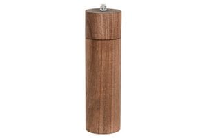 ACACIA ALUMINUM PEPPER BOX 6X6X21.5 NATURAL PC212769