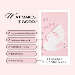 Reusable Silicone Mask