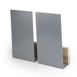 Wall magazine rack WINGS, white, grey, green, black