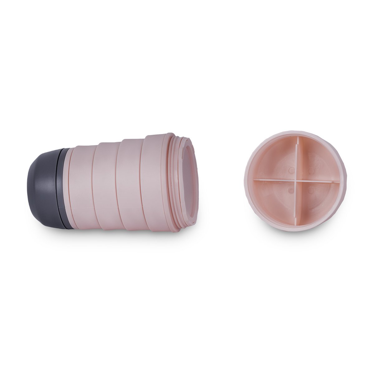 BOUTEILLE PLIABLE ROSE PASTEL HF