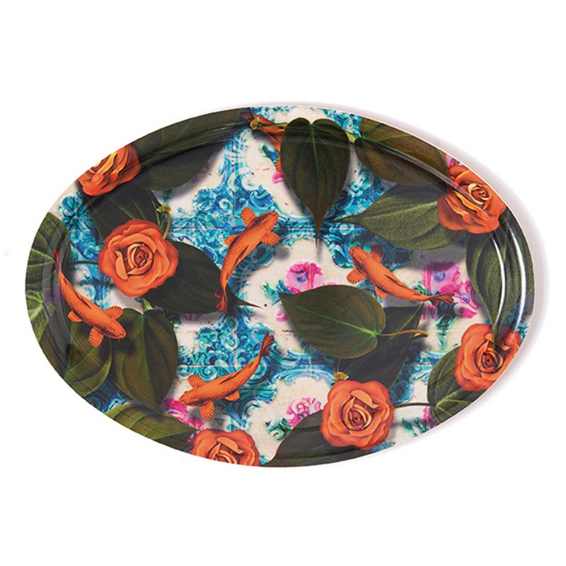 Azulejo oval bakke
