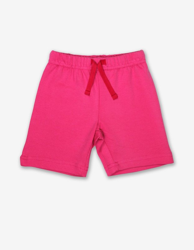 Bio-Baumwoll Kinder Shorts in Pink