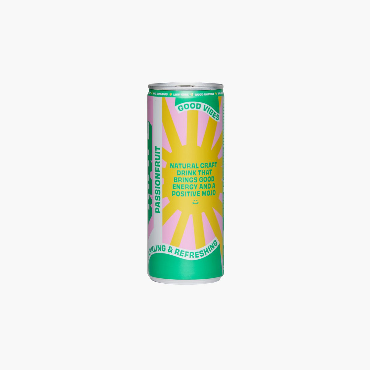 Mojo Mate Passionfruit – Passionsfrucht-Getränkedosen