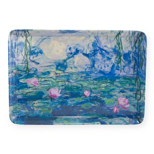 Mini tray, 21 x 14 cm, Monet, Waterlilies