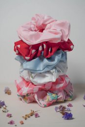 Lot de 2 chouchous à pois Isabelle Rose