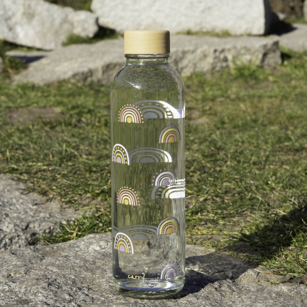 BOHO RAINBOW 0.7 l glass bottle