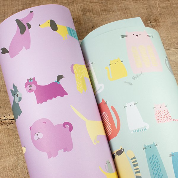 Inpakpapier voor honden