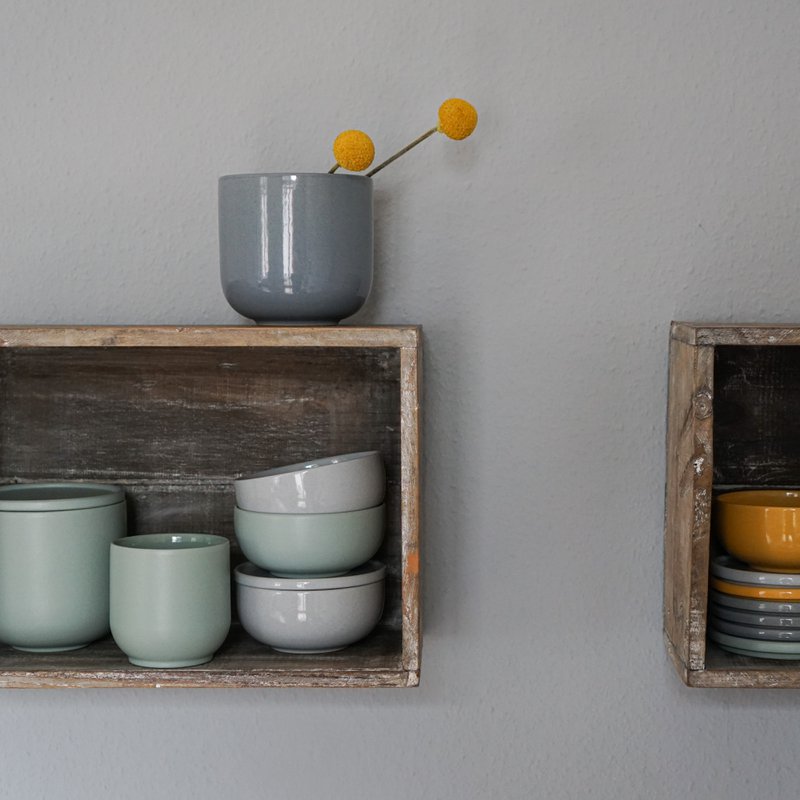 Mini Hollyhock bowl - arctic gray - 150 ml