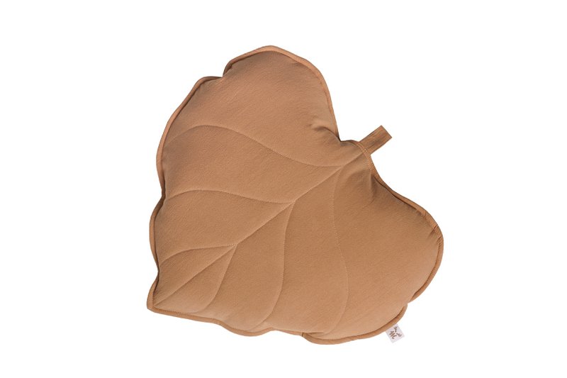 CUSCINO FOGLIA CAMMELLO