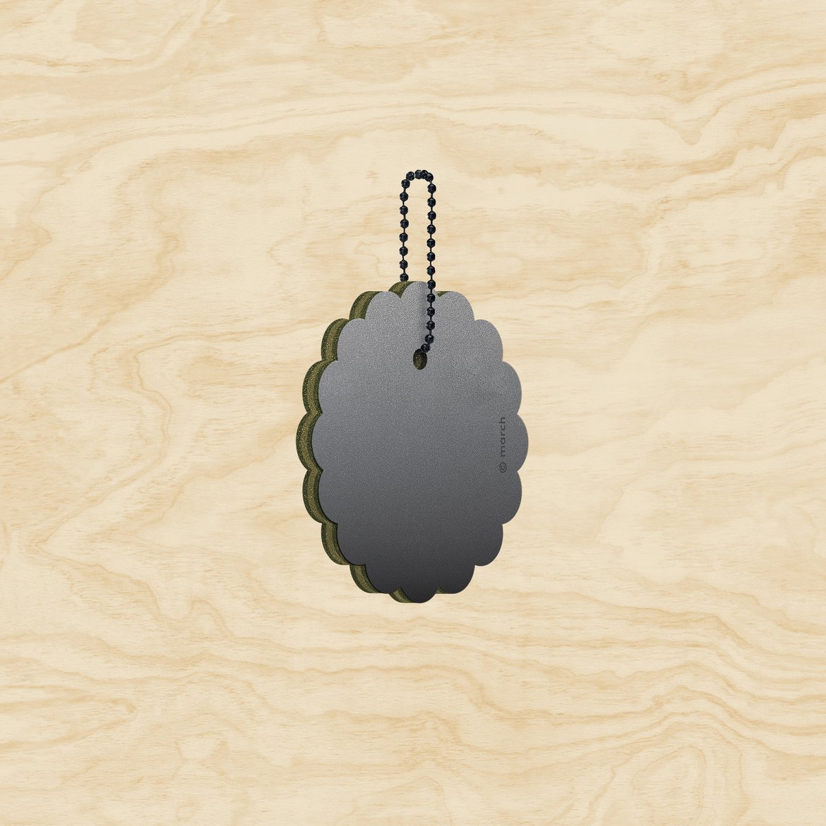 Reflektor aus Holz FADE BLACK