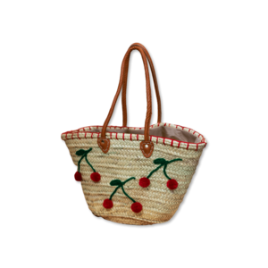 Shopper Aloj - Handgemachte Tasche aus Bast