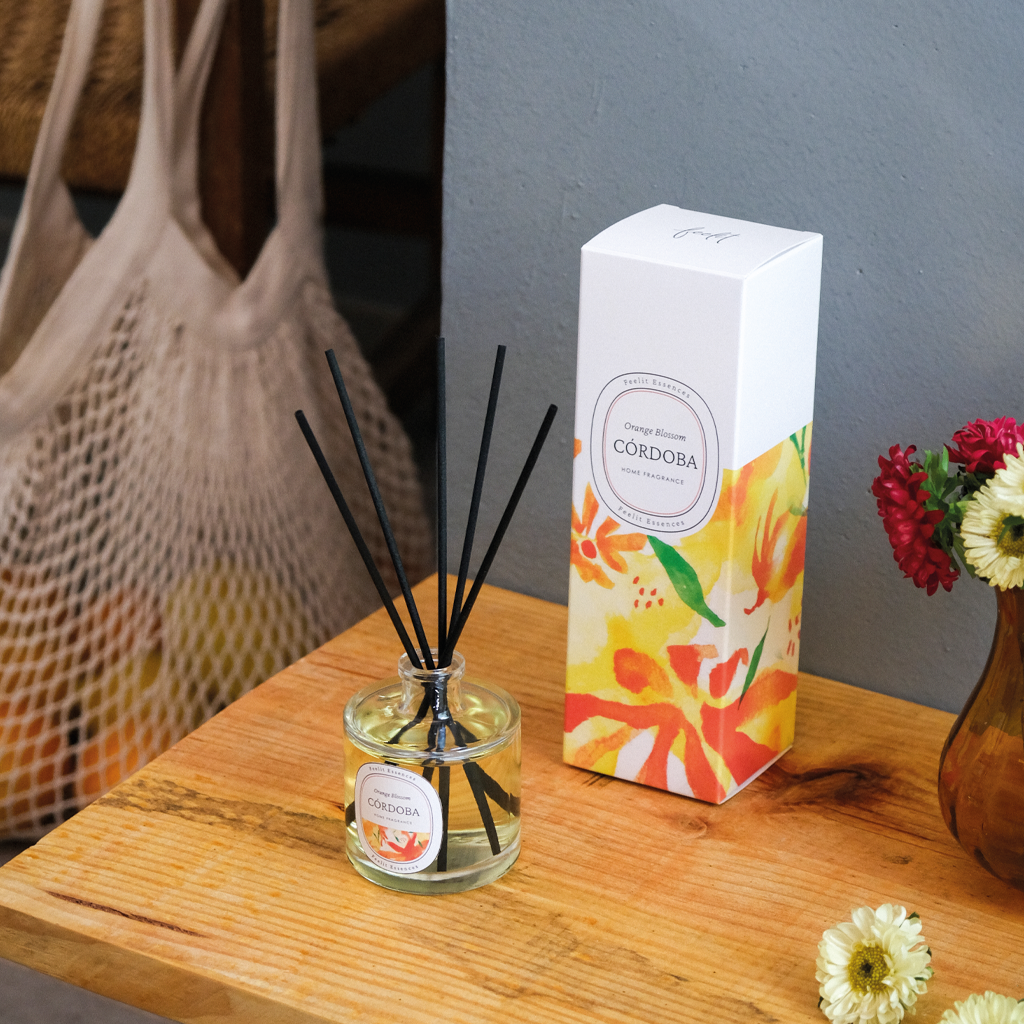 Reed diffuser. Orange blossom. Córdoba Collection