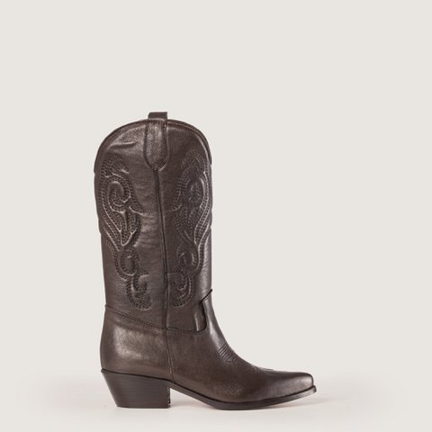 Shelby Dark Brown Texan Boots