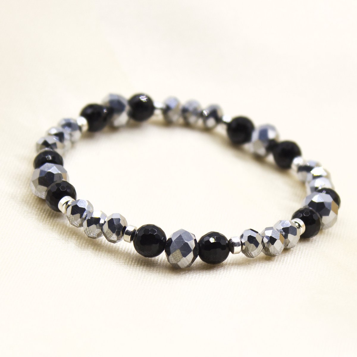 Bente silver metallic bracelet
