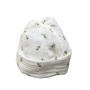 Babymutsje tetra mini flowers green