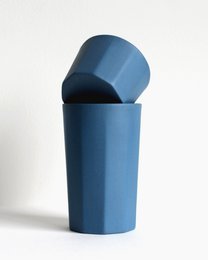 Tazza alta segmentata | blu