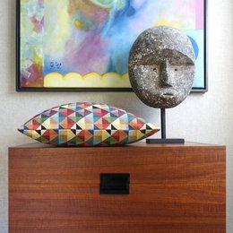 187 Pillow Gobelin triangle 50x30