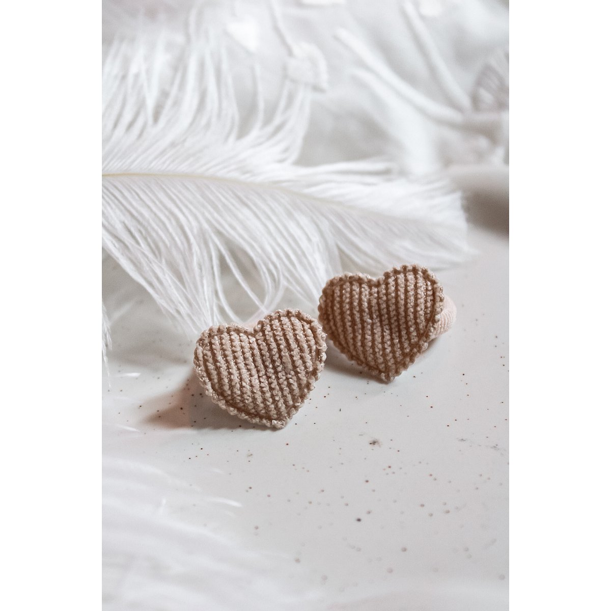 Elastiekjes | Cuddle Hearts - Beige
