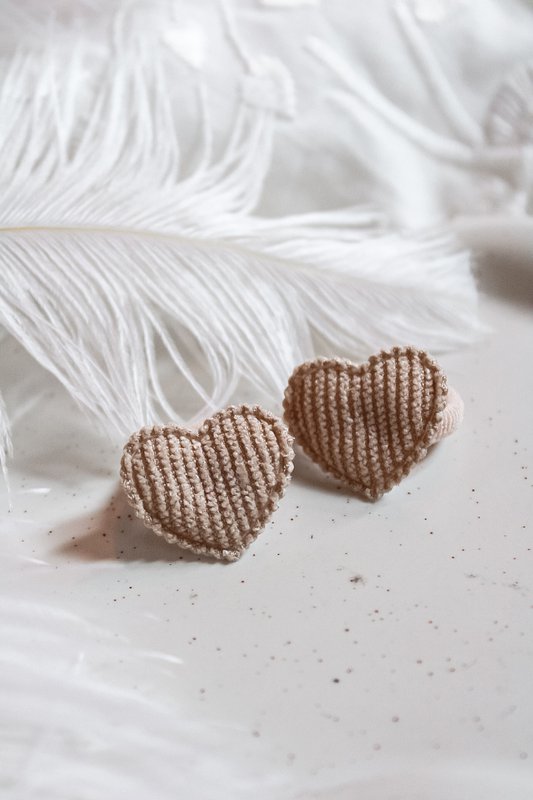 Elastiekjes | Cuddle Hearts - Beige