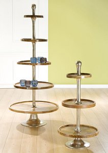 Alu 5er Etagere XXL