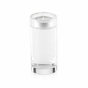 12 CM RONDE GLAZEN KAARSHOUDER