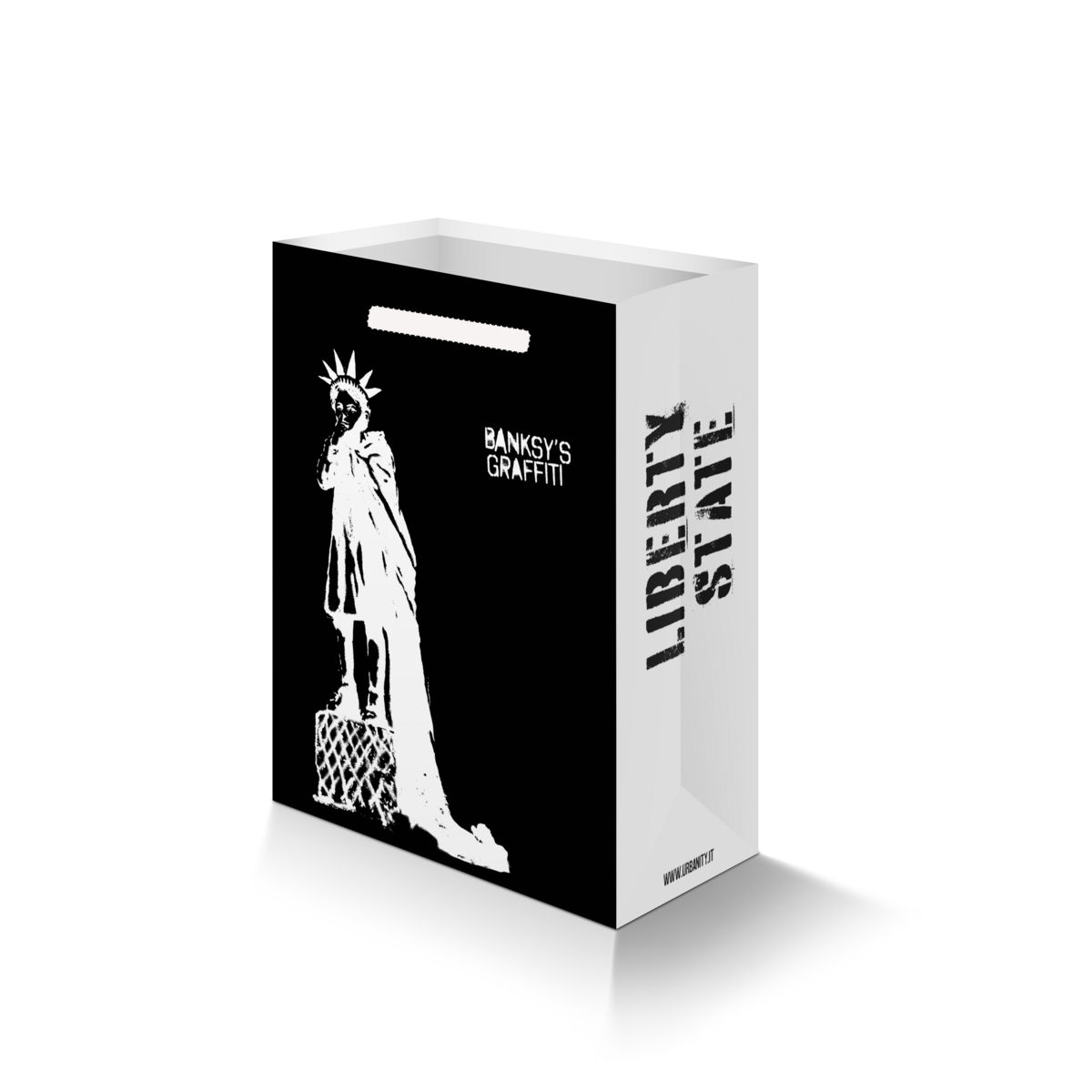 Bolsa de regalo Banksy (mediana) - Liberty State
