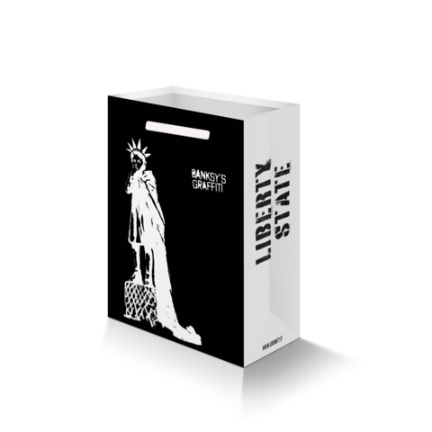 Banksy Gift Bag (Medium) - Liberty State