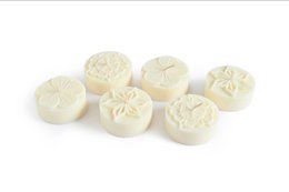 Grandes bougies chauffe-plat cire de colza FLEURS