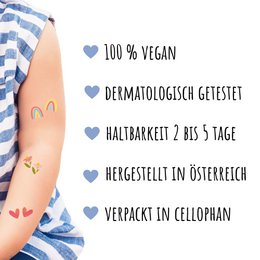 Set di tatuaggi per bambini L'amicizia tatua me e te
