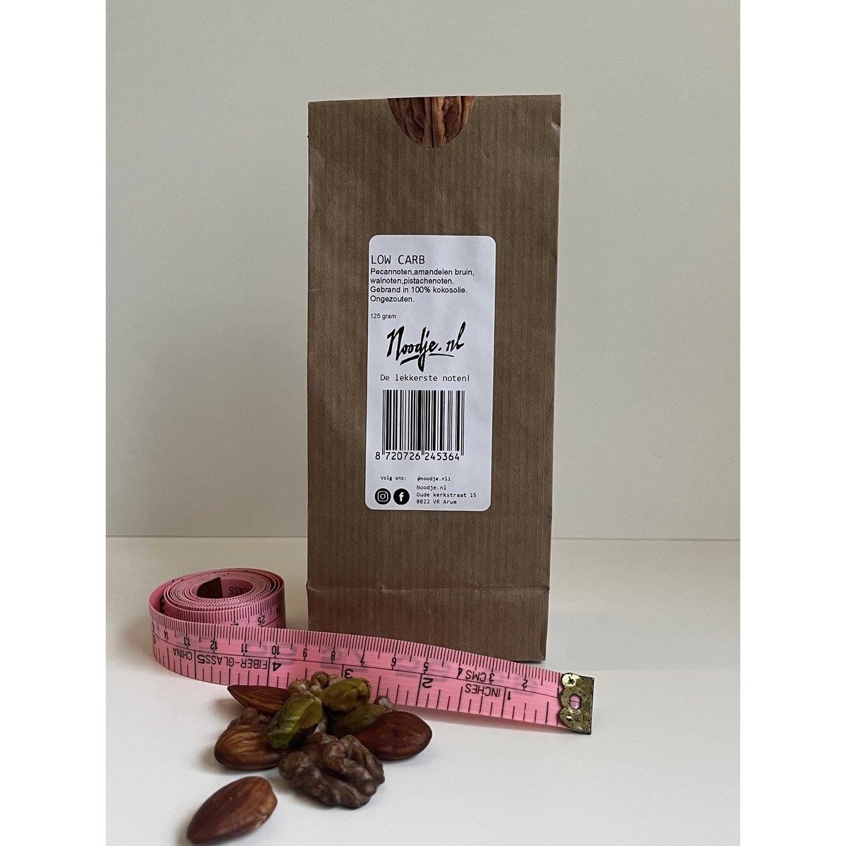 Low Carb mix, unsalted 125 grams
